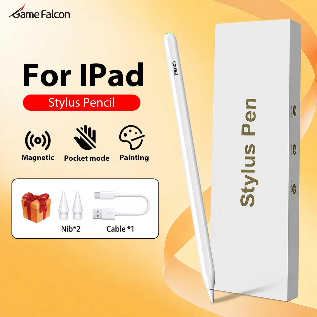 Stylus Pen For iPad Apple Pencil Air 11 M2 M3 M4 A16 11th Pro 12.9 13 M5 Air 5 4 10th 10 9th Generation Mini 6 7 10.2 Touch Pens