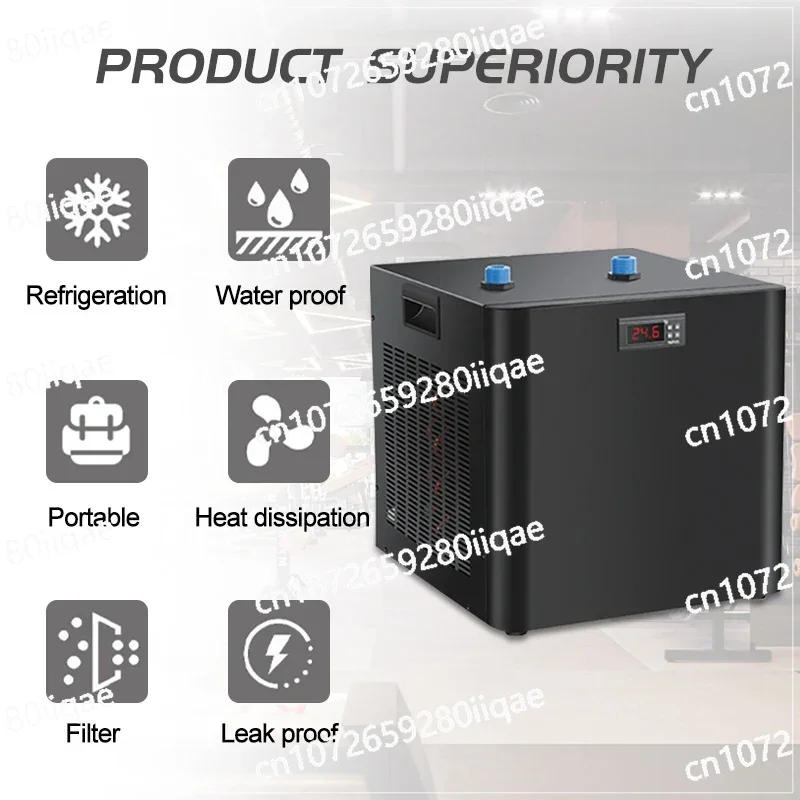Cold Plunge Water Chiller Vanace Outdoor 300L 0.3HP Water Chiller Ice Bath 1/3HP Water Chiller Ice