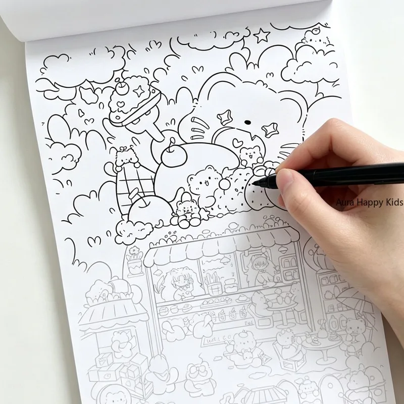Libro de Dibujo para Descompresión y