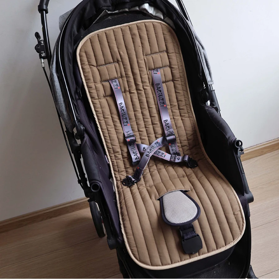 Baby Stroller Seat Pad Universal Four Seasons Warm Cushion Anti Slip Wear Resistant Mat For Infant Car Seat Carrier Basket Liner