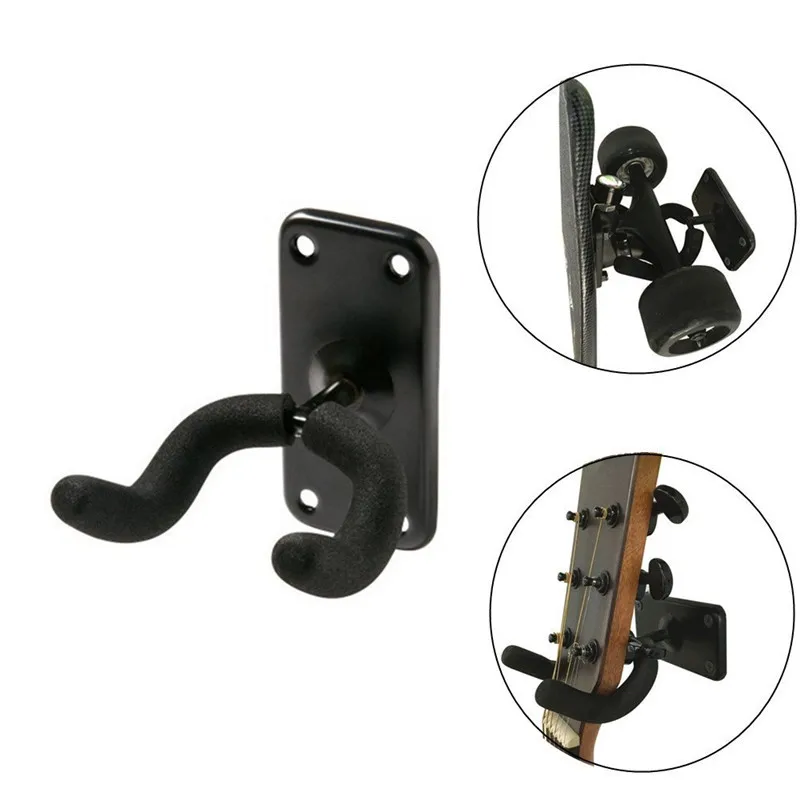 Guitar Base Instruments Skateboard Hanger Multifunctional Wall Hook
