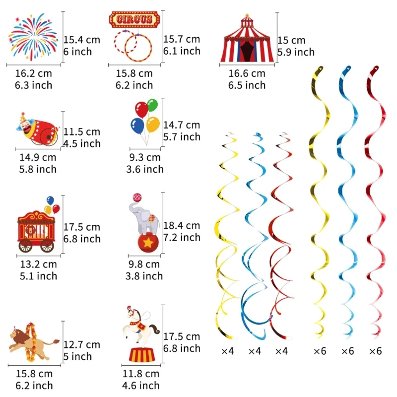 30 زينة معلقة لامعة لمناسبات أعياد الميلاد #6