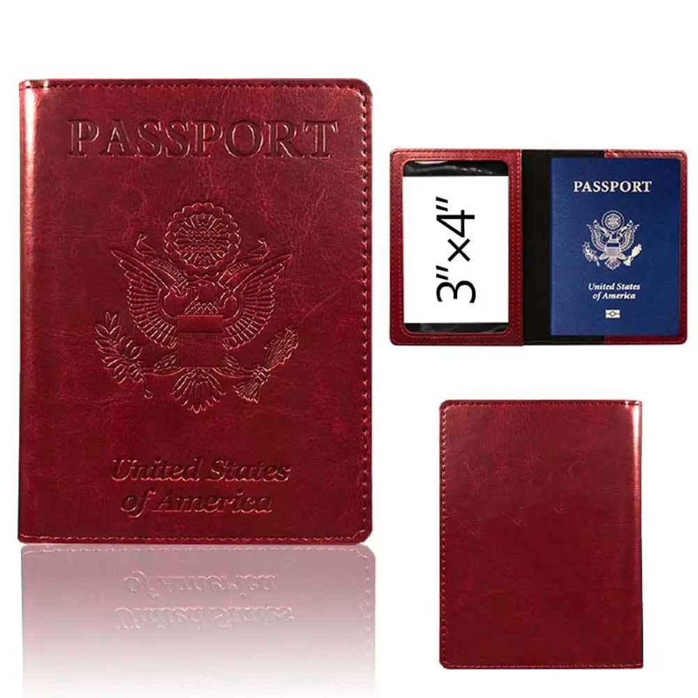 ID Document Airplane Check-in Name ID Address Passport Cover Travel Accessories Passport Card Case Passport Protective Holder