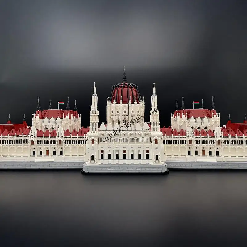 جديد 19120 قطعة مدينة الساخن بيع عرض الشارع Moc بودابست البرلمان نموذج لتقوم بها بنفسك الأفكار الإبداعية لعبة طفل التجمع لغز هدية عيد ميلاد