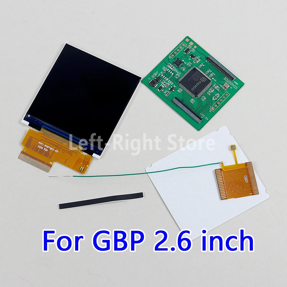 

8sets 2.6 inch For GBP highlight LCD screen Replacement LCD Screen Adjustable Brightness Controller For Nintend GBP