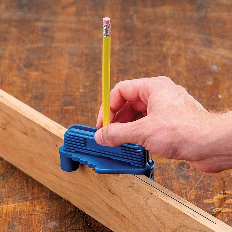 Strumento di marcatura del posizionatore di perforazione multifunzionale strumento manuale per la lavorazione del legno con scriba centrale portatile regolabile