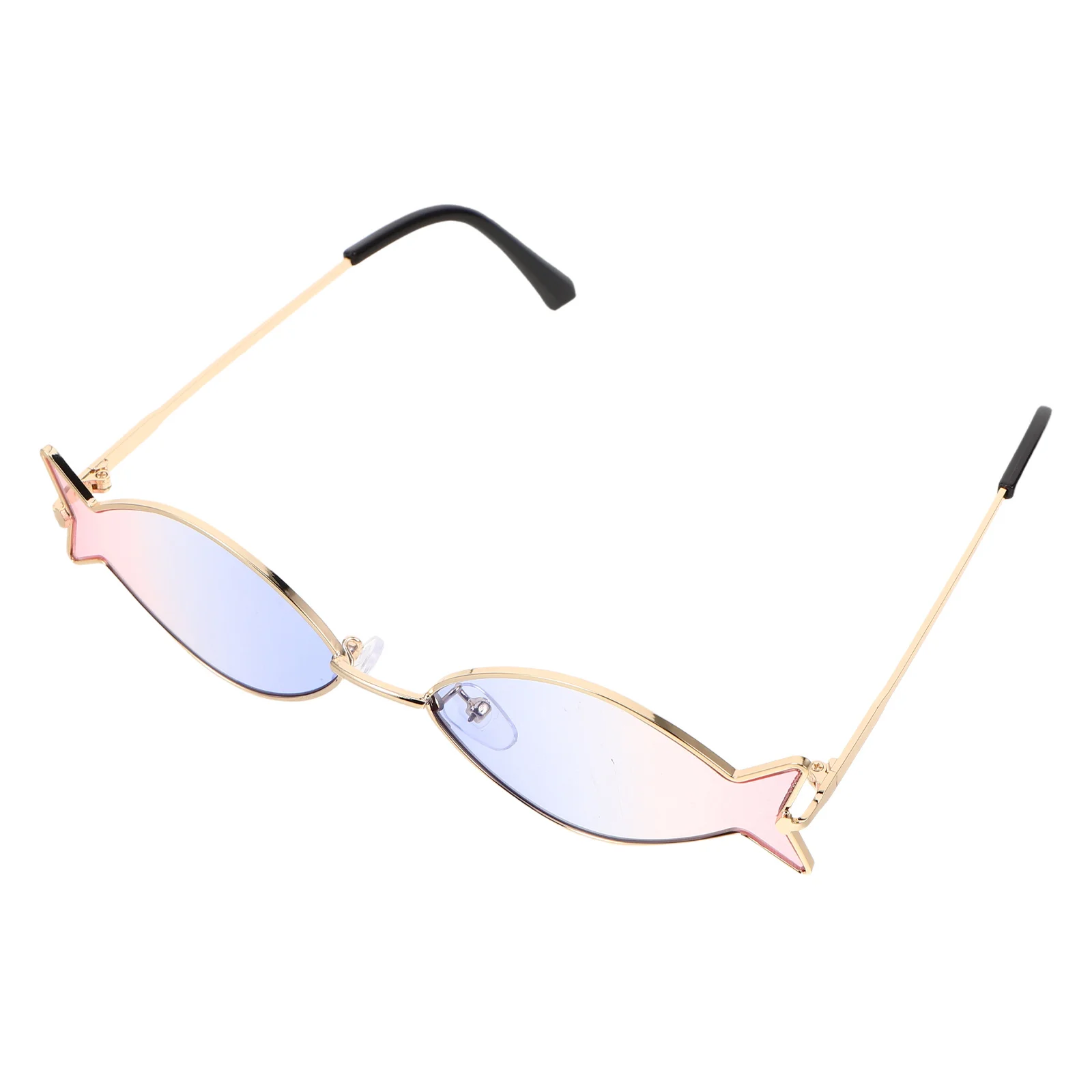 Óculos de sol havaianos em forma de peixe, proteção uv, verão, praia, festa, novidade, cabine de foto, óculos de sol engraçados para mulheres