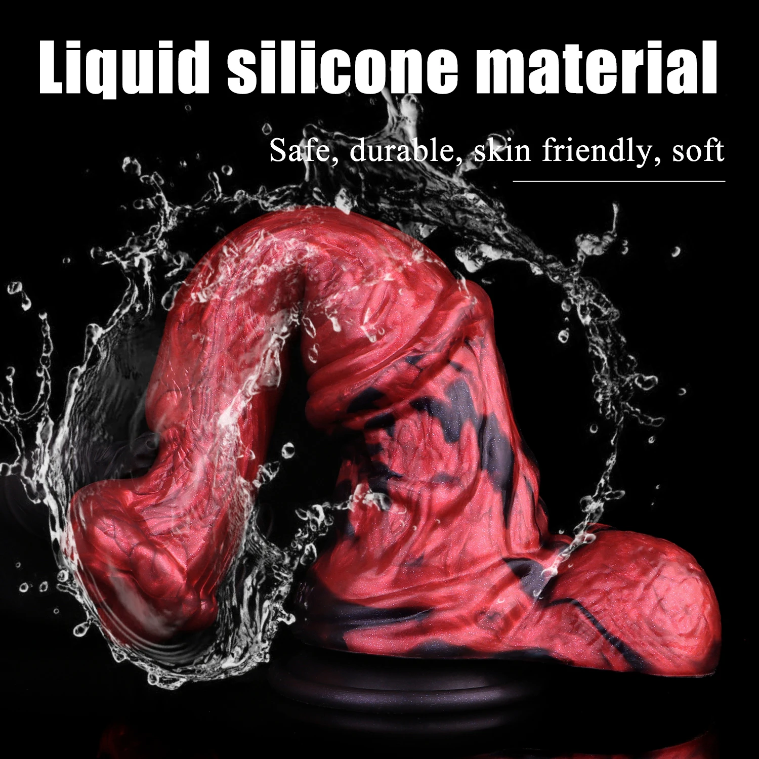 NSFU Super grote Zachte Dildo Realistische Penis Dier Paard Siliconen Seksspeeltjes Vrouwelijke Masturbator Zuignap Dildo voor Vrouwen Mannen