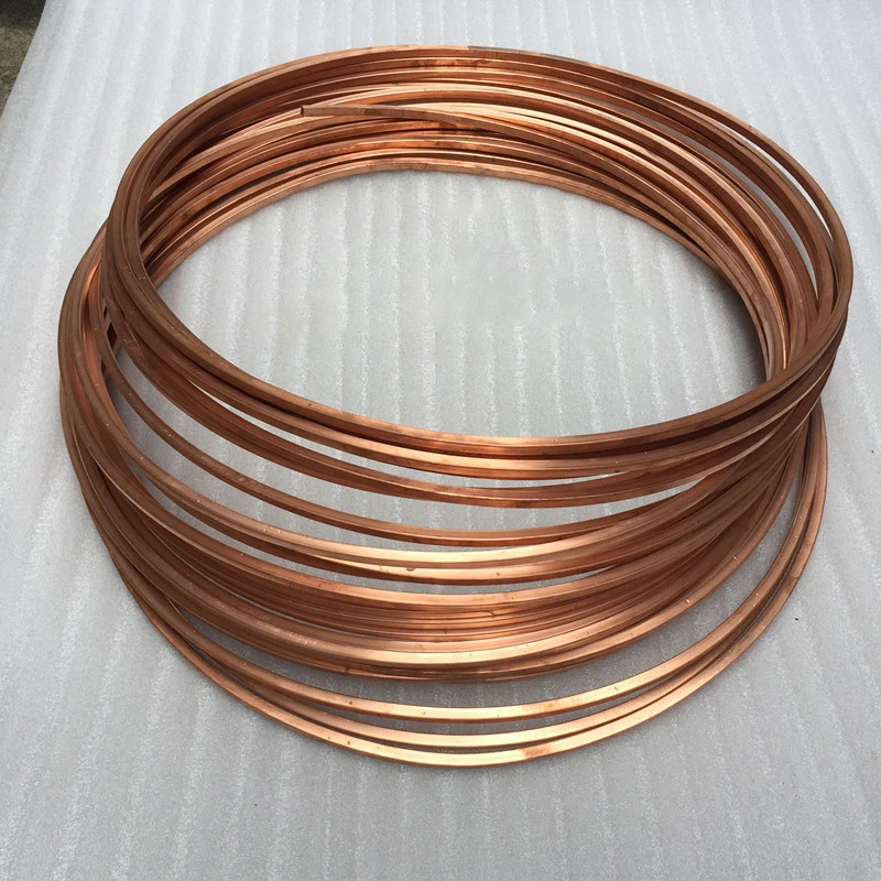 Lenght 10m 20mm x 12mm x 1.5mm Square coppers Tubes Coppers Tubes Wall Cutting Tool Parts Square pipe Hollow Duct