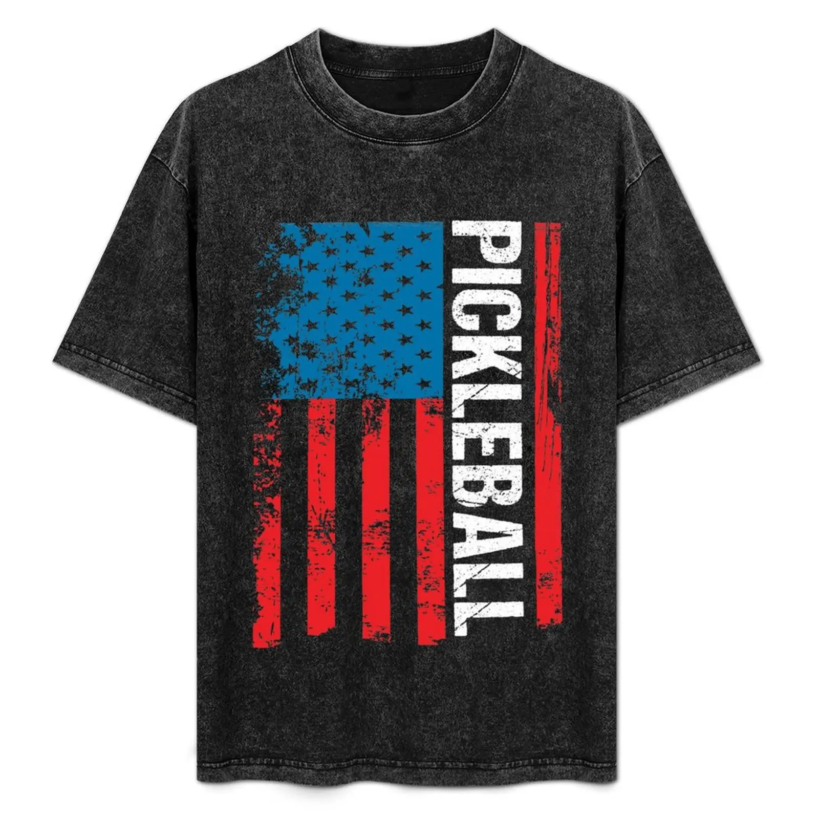 USA Flag Pickleball | Pickleball Gifts clothing Dad Grandpa Gifts for Men Gifts for Women T-Shirt cute tops Men's t shirts