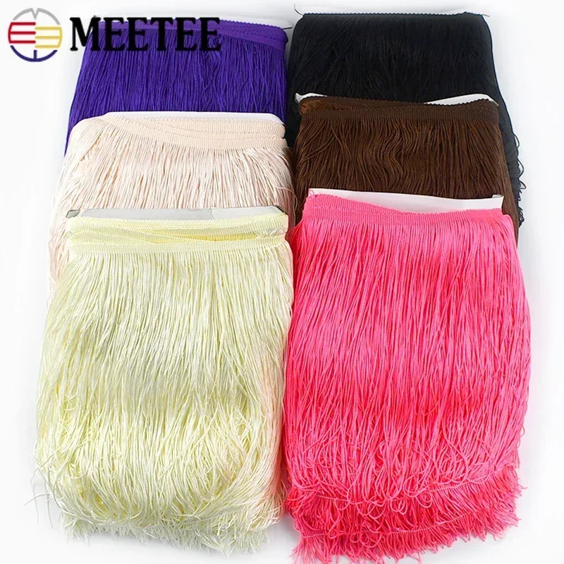 

5/10M 30cm Tassel Fringes for Clothes Dress Curtain Lace Trims Garment Decorative Ribbons Fringe Fabric DIY Sewing Accessories