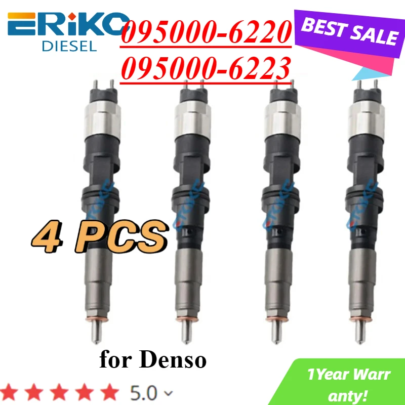 4PC 095000-6223 Auto Fuel Injector 095000-622# OEM 1112010B621-0000 Diesel Sprayer 095000-6223 for DONGFENF XICHAI 6DL 4DL