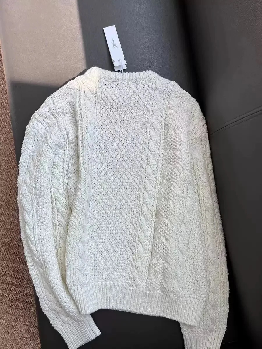 

PREON Commuter Sle вязаный свитер круглый Ne Twist хлопок длинный све женский повседневный модный осенне-зимний новое поступление