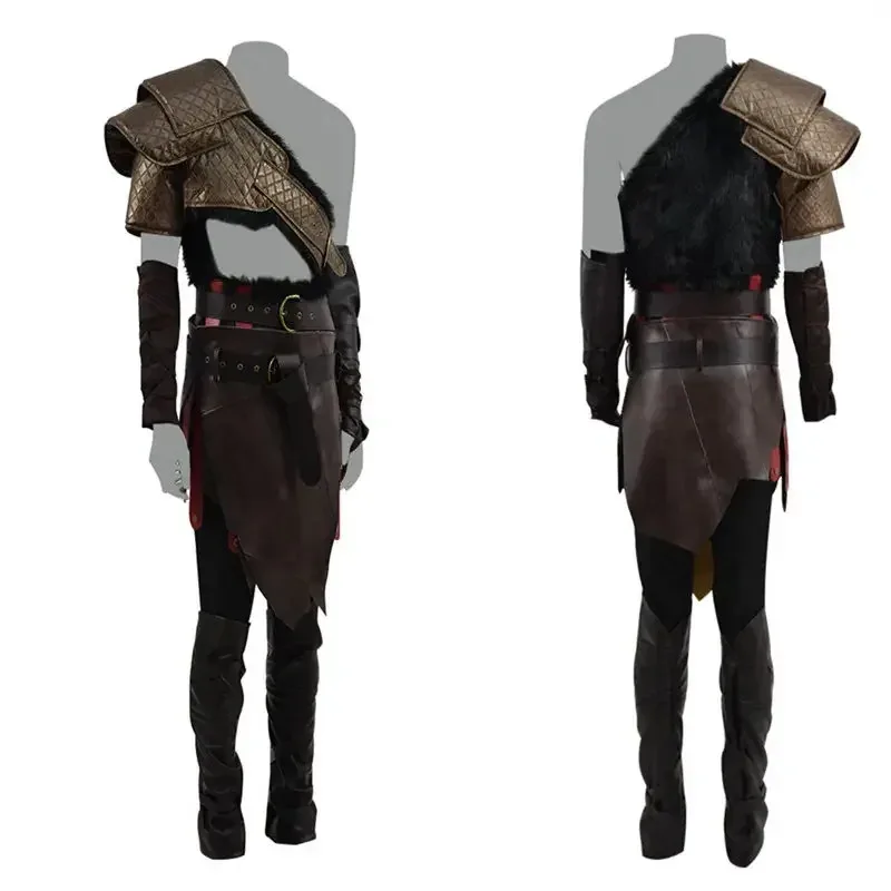 NO5 لعبة عالية الجودة إله الحرب كراتوس تأثيري حلي هالوين الذكور معركة مجموعة تأثيري كراتوس الكبار كرنفال حفلة كوس ZOCOS