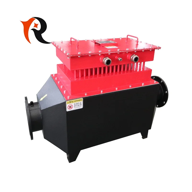 Popular Design Industrial Air Heater Electric 10Kw/20Kw Carbon Steel Air Round Duct Heater