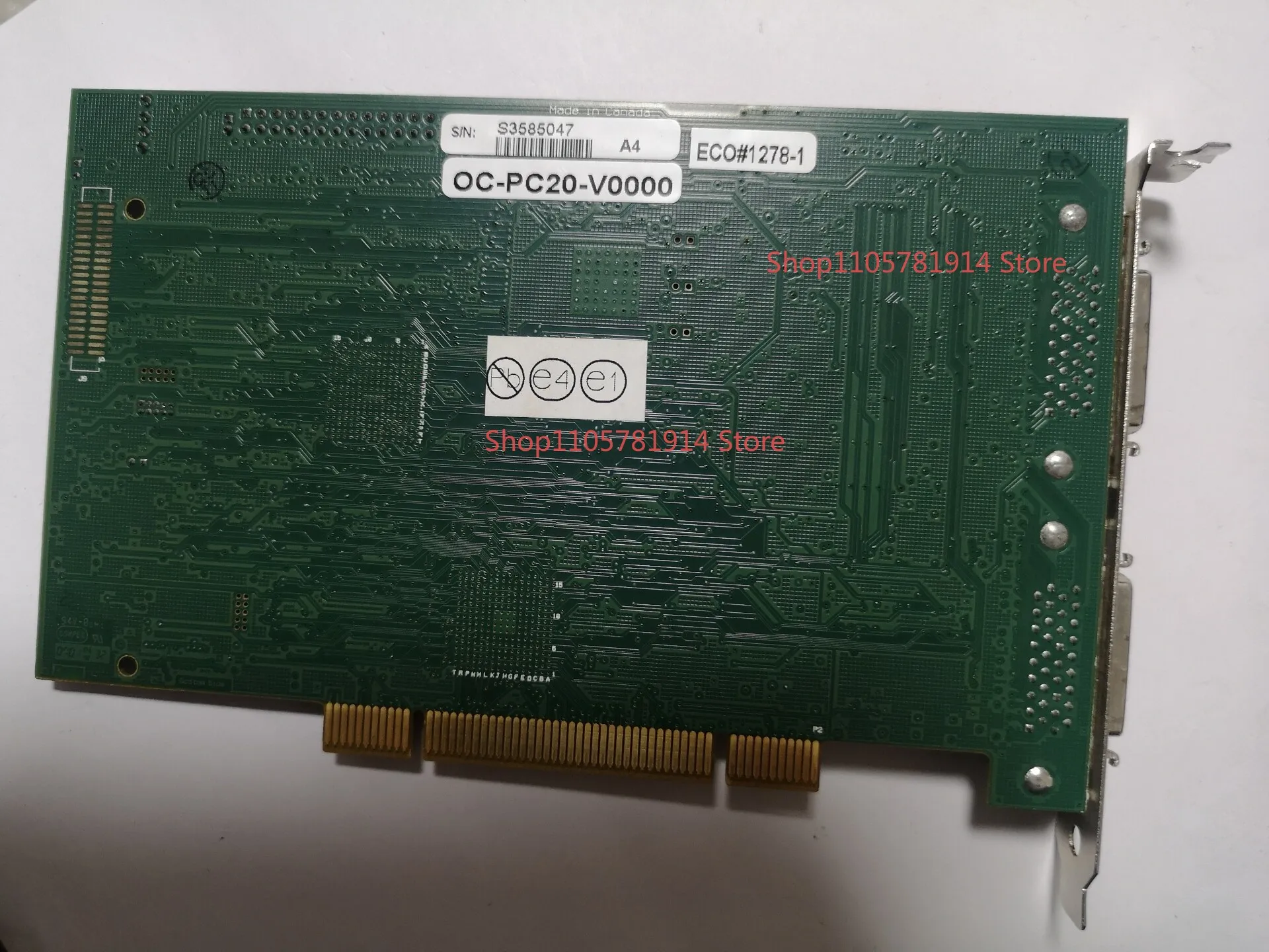 For DALSA OR-PC20-V0000 DALSA OR-PC20-VNC00 Image Capture Card