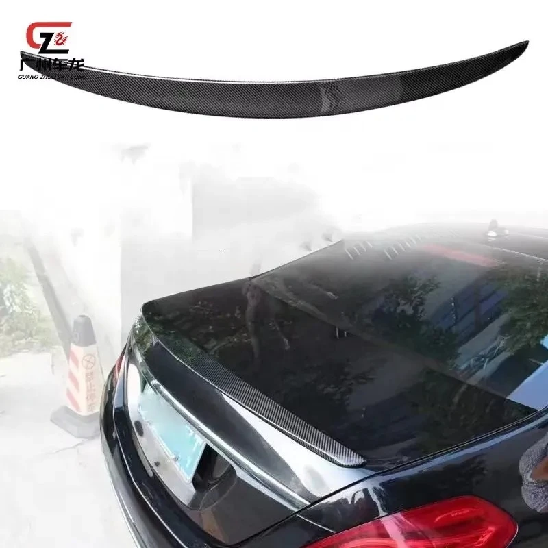 High Quality Carbon Fiber Rear Spoiler for S Class W222 S300 S320 S350 S400 S550 S600L 2014-2021 Car Spoiler