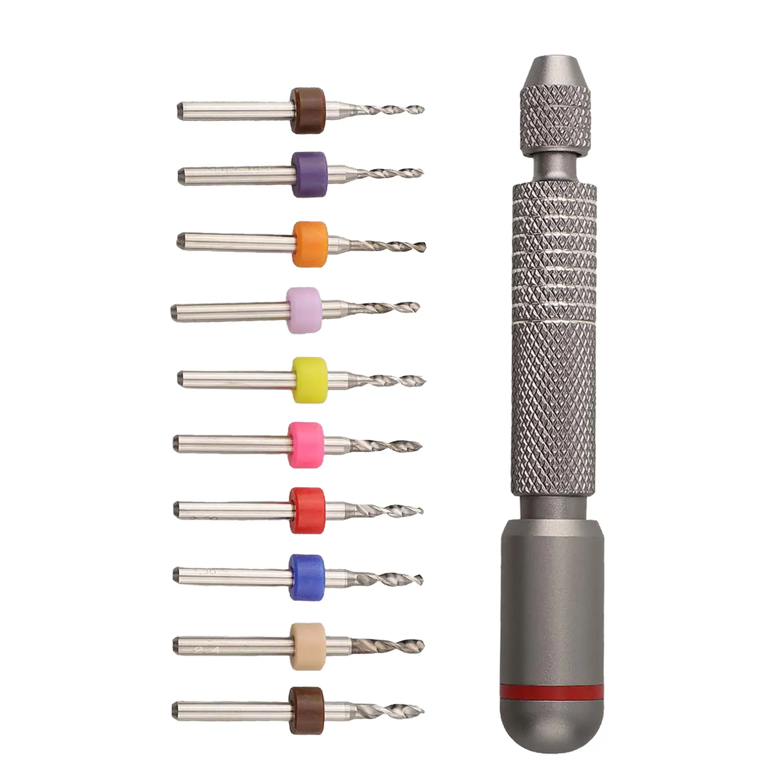 

DIY Jewelry Making Tool Mini Drill Bit Set DIY Jewelry Tools Aluminum Alloy Construction Double Bearing Design