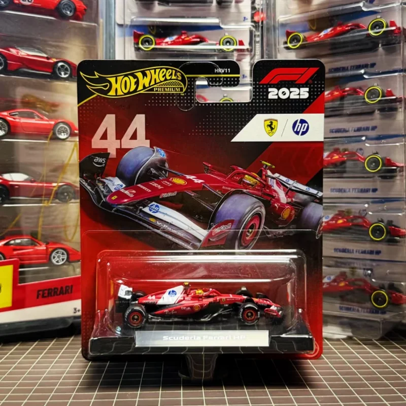 Hot Wheels Premium Gold Label Hrv11 1/64 F1 Diecast Model Car Formula Racing Team Livery Collectible Vehicle For Gift Original