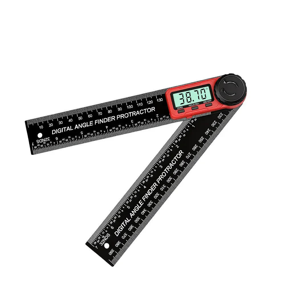 Elektronisches Winkellineal Digitaler Winkelmesser Winkelmesser 200mm 0‑360 ° 0.05 ° Hochpräzises Holzbearbeitungs-Messwerkzeug – Detail 12