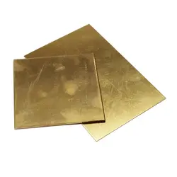 Brass Plate Sheet 0.5mm 0.8mm 1mm 1.2mm 1.5mm 2mm 2.5mm 3mm 4mm 5mm 6mm