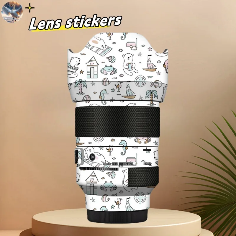 for Sigma 50F1.2DG DN Camera Lens stickers, precision cut wear-resistant protective film, DIY skin
