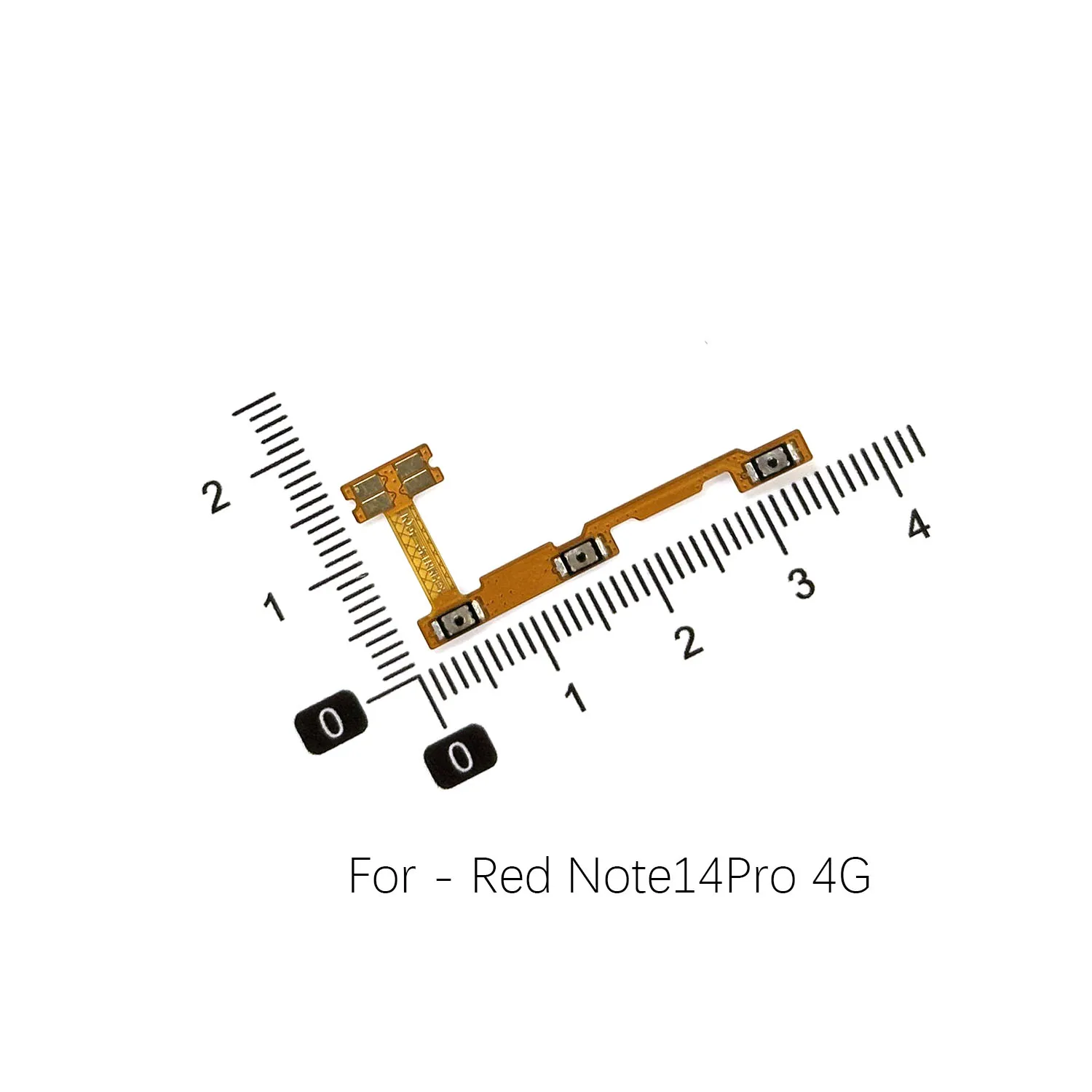 For Redmi Note 13 14 15 13Pro 14Pro 14Pro+ 15Pro Power Button volume Flex Cable OnOff