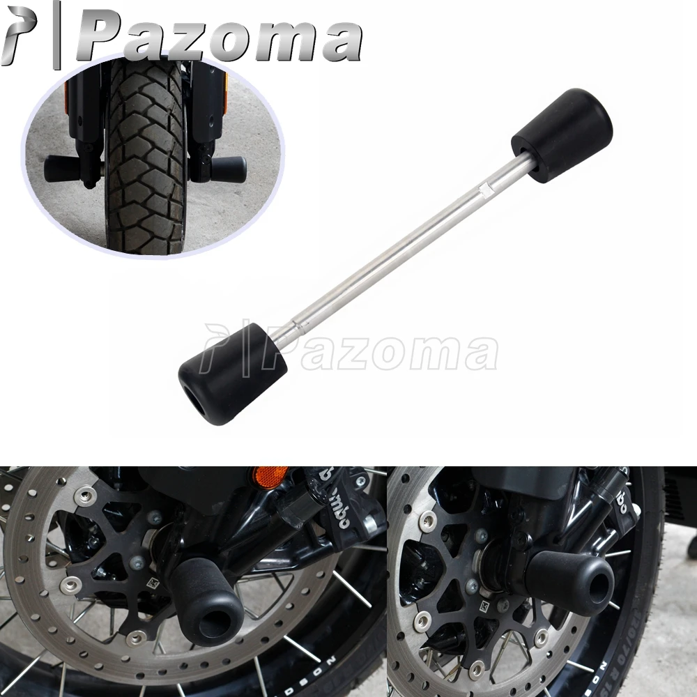 

Motorcycle Front Wheel Crash Fork Axle Slider Cap Spindle Hub Protector For Harley PAN AMERICA 1250 S RA1250 S ADV 2021 2022