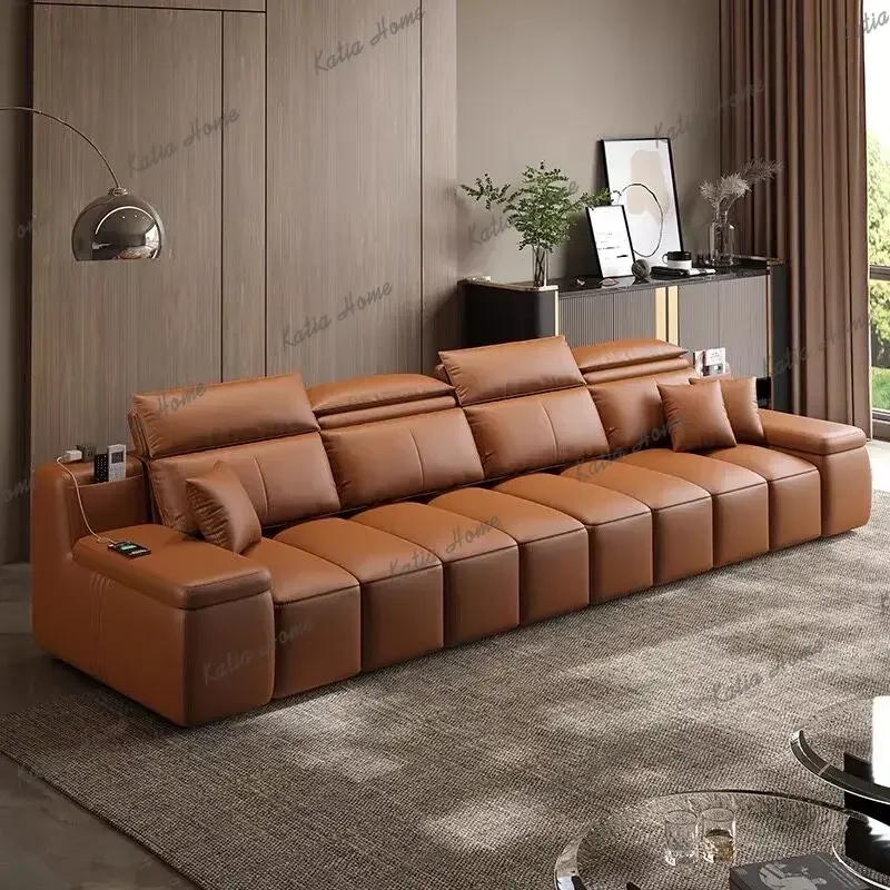 Factory Direct Breathable Electric Recliner Sofa Armrest Design Luxury Massage Electric Recliner Sofa Black Italian Schlafsessel