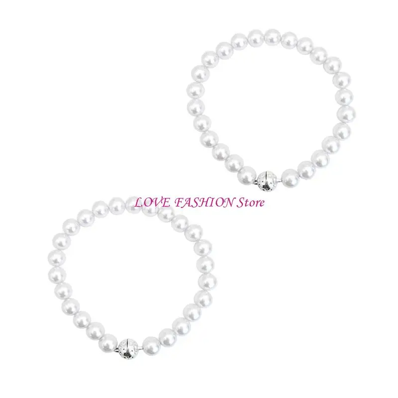 調整可能な磁気ドレープファスナー装飾的な真珠のデザイン長持ちする腹筋構造10cm容量Y166