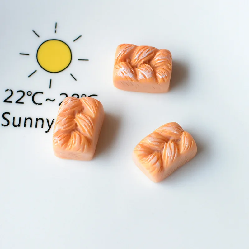8Pcs Food Dessert Charms for Clog Shoes DIY Detachable Summer Footwear Accessories Creative Shoe Decorations