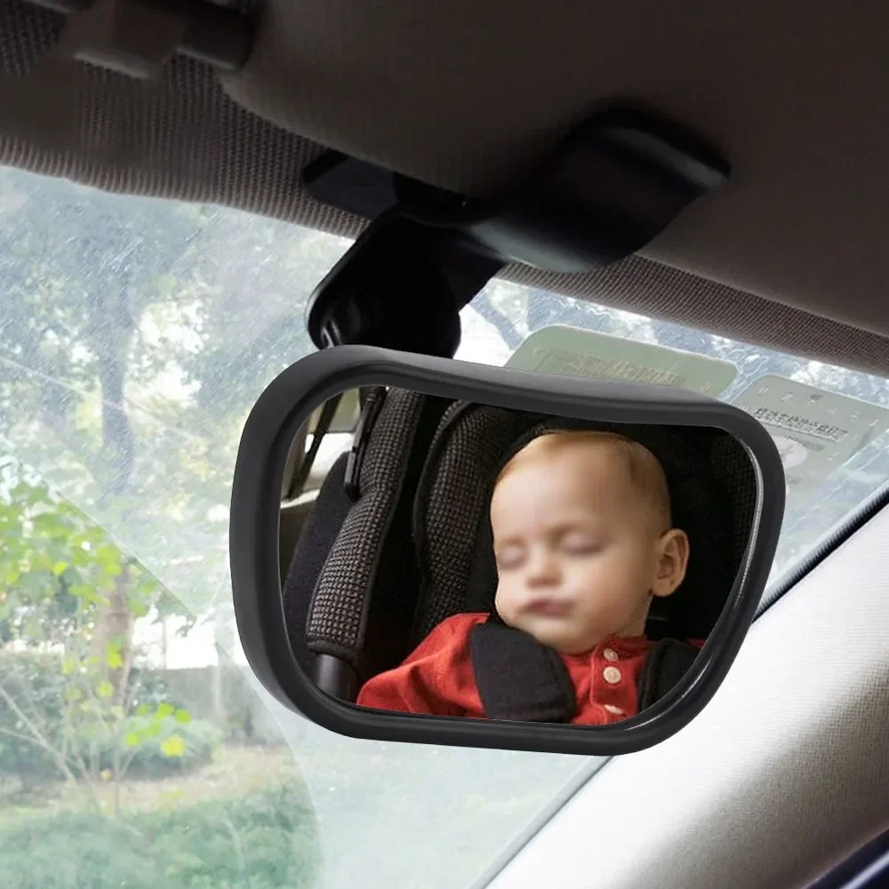 

Car Back Sea Adjustable Baby Car Mirror Suction Clip-On Baby Safety View Mirror Baby Kids Monitor Reverse Safety Seats Mirror
