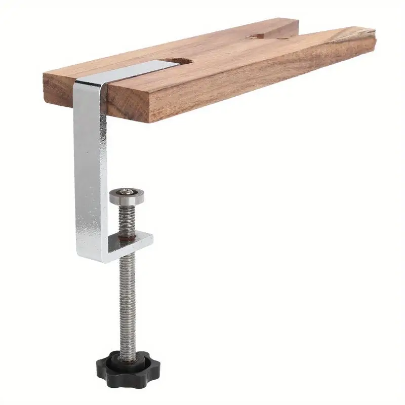 1PC Jewelers Bench Pin Clamp Wooden Workbench V Slot Clip Tool for Jewelry Making Polishing Cutting