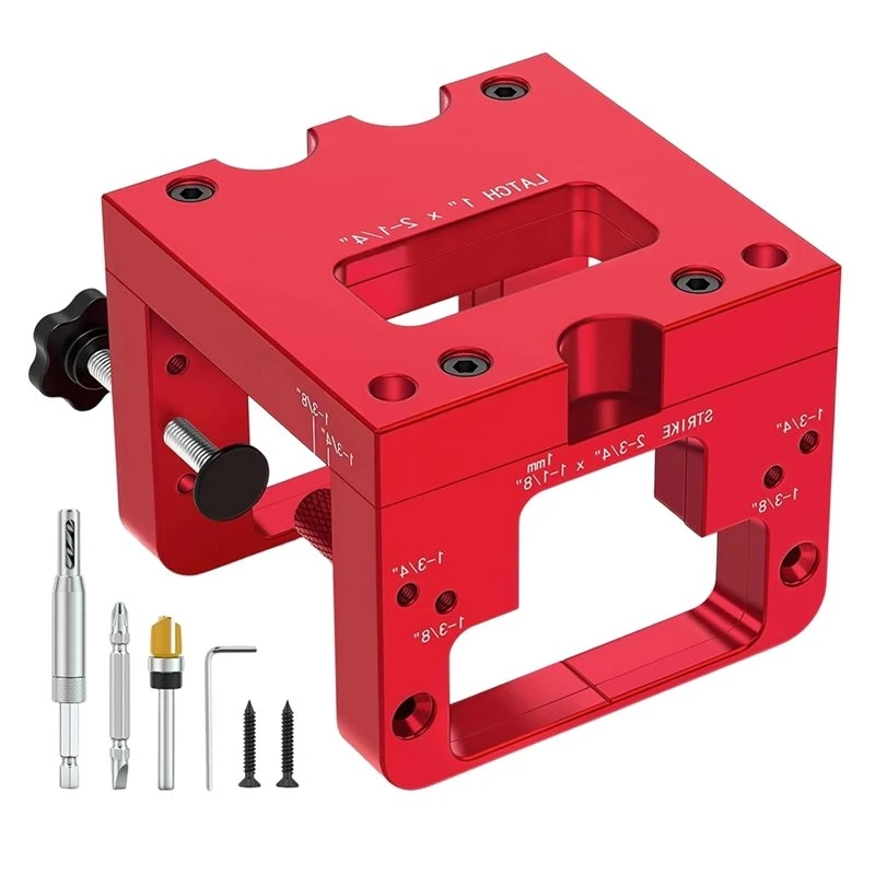 X08A Door For LATCH And Strike Plate Mortise Tool For Router
