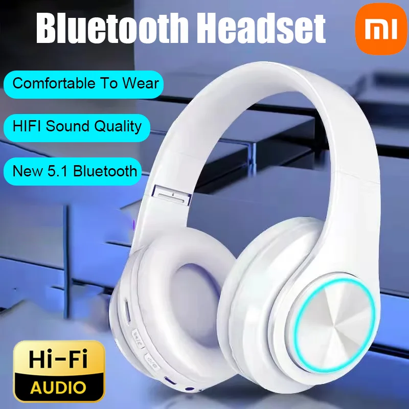 Xiaomi Mijia B39 Наголовные беспроводные Bluetooth-наушники с микрофоном Гарнитуры с шумоподавлением Стерео спортивные игровые наушники Новые
