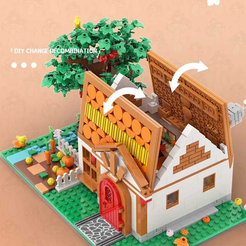 Stadt Street View Serie DIY Cottage Shop Bausteine Set Haus Villa Modell MOC Ziegel Kinder Montage Spielzeug Geschenke Für Mädchen