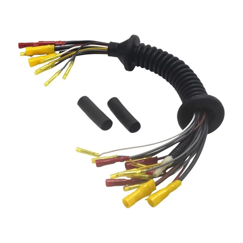 【Price Drop !!】-For FIAT 500 2007-2015 Rear Door Harness Cable Tailgate Wiring Loom Repair Set Kit 51798181 2320050 503020 51277