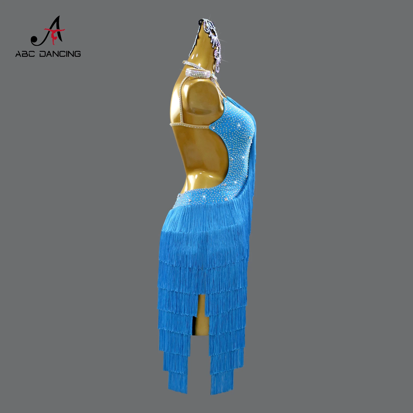 فستان رقص نسائي لاتيني بدلة جديدة لقاعة الرقص للأطفال 2025 ملابس رقص للحفلات النسائية تنورة الفتيات المنافسة زي السامبا الأنيق