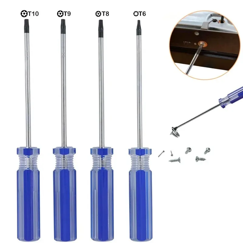 NEW Torx T8 T9 T10 Precision Magnetic Screwdriver Repair Tool With Hole For Hardware Tools Xbox 360 Wireless Controller