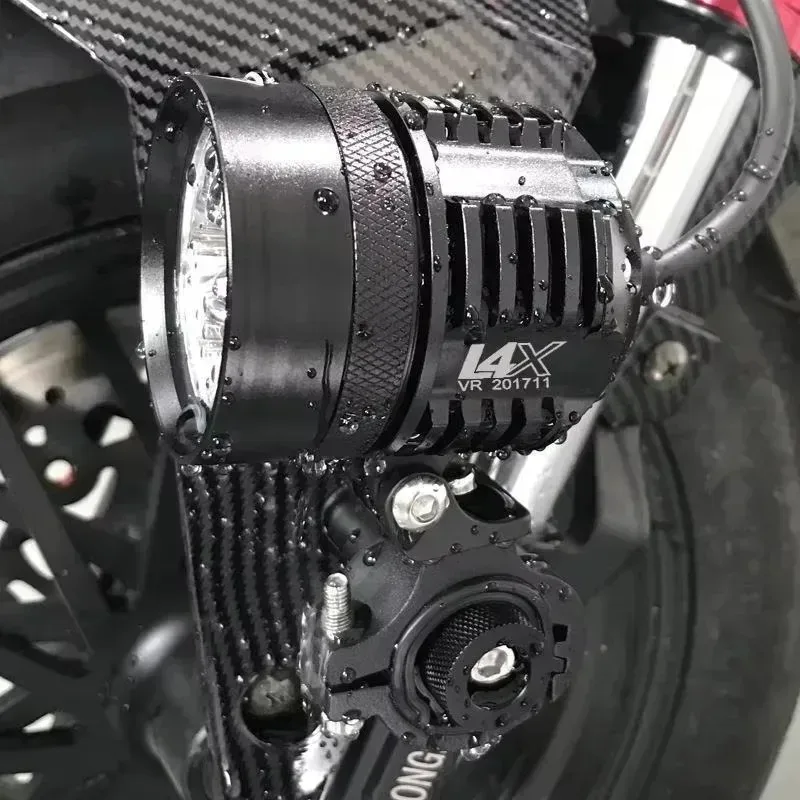 Новинка, 2 шт., светодиодная лампа для сауны Universelle L4X Budg порно для мотоциклов, ампула для мотоциклов Antibrouillard Super Lumineux Étanche 8000LM