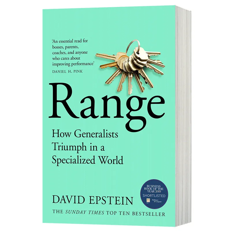 Range How Generalists Triumph In A Specialized World By David Epstein Sunday Times Bestseller Self Improvement