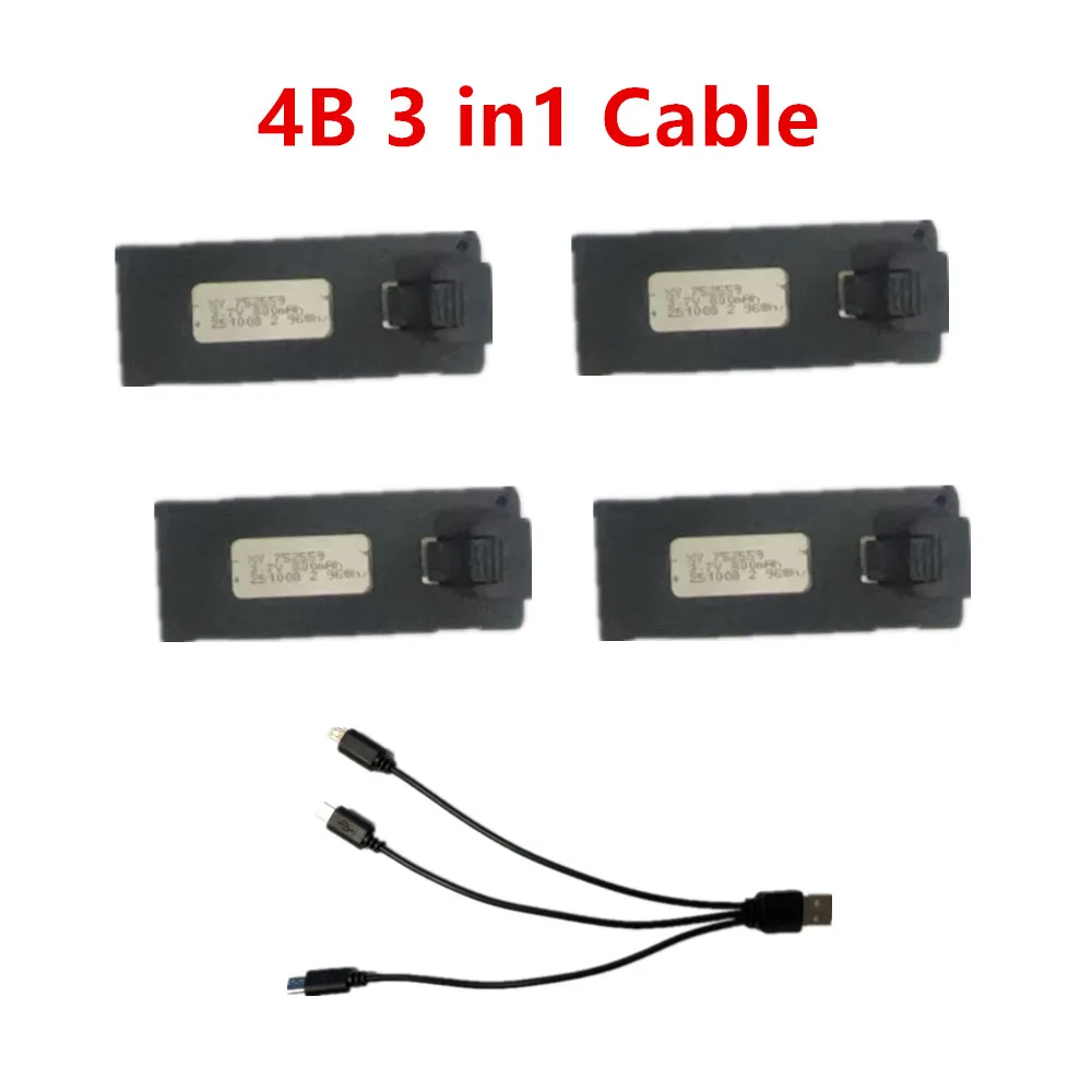 H20 드론 배터리 액세서리 3.7V 800mAh / 프로펠러 블레이드 / H20 드론 예비 부품용