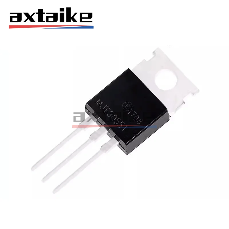 

10PCS MJE3055T MJE2955T TO-220 MJE3055 MJE2955 MJE3055TG 10A 60V 75W NPN PNP DIP COMPLEMENTARY SILICON POWER TRANSISTORS