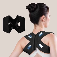 Orthopedic Back Brace Posture Corrector Belt with Lumbar and Shoulder Support Breathable Elastic Correction for Back and Spine