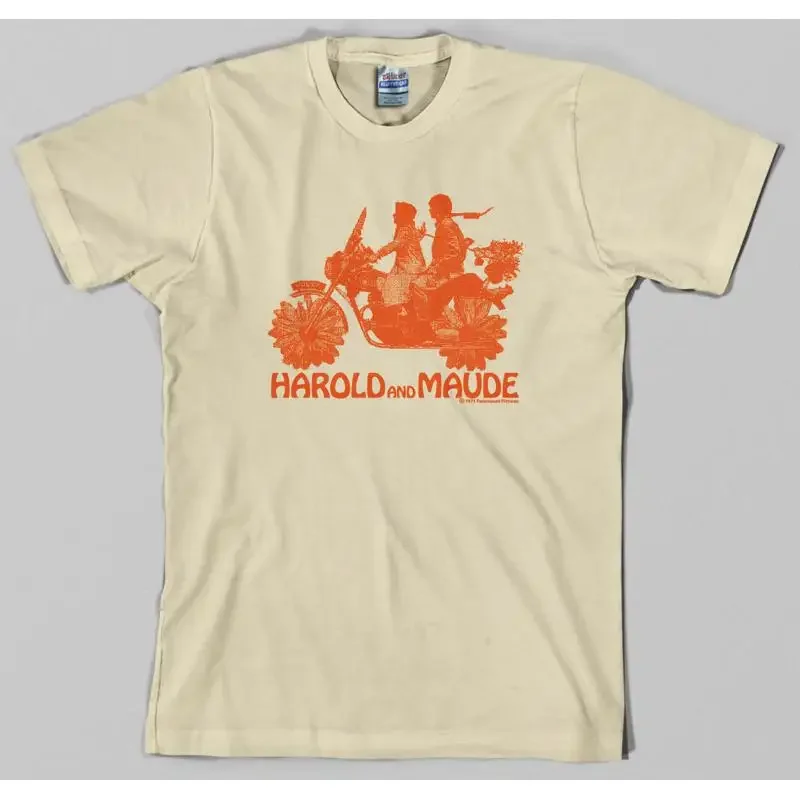 Harold and Maude T Shirt 1971 movie film black comedy sing out ALL SIZES