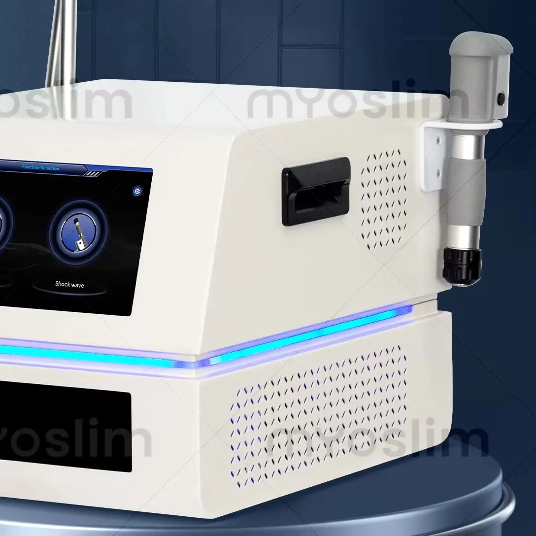 

MYOslim New Upgrade Magnetic Therapy Device + Shockwave Combo 9 Massage Heads Home Use Pain Relief Muscle Relaxation Physiothera