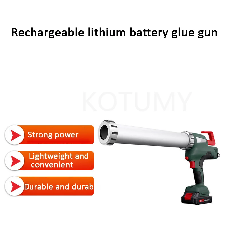 

Electric Glass Glue Gun Soft And Hard Automatic Cut-off Lithium Battery Dual-purpose Gun