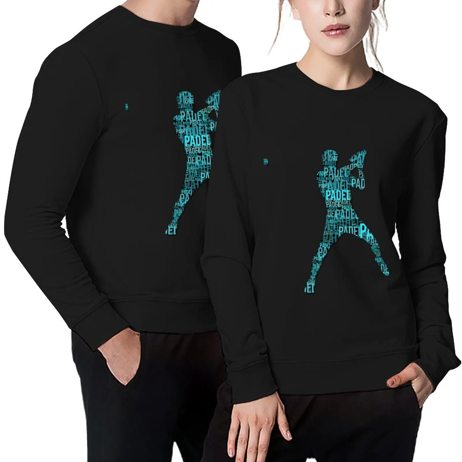 Padel Player: loco sobre este juego! Jersey azul, chándal para hombre, nuevos productos de otoño, ropa coreana de otoño, jersey para hombre