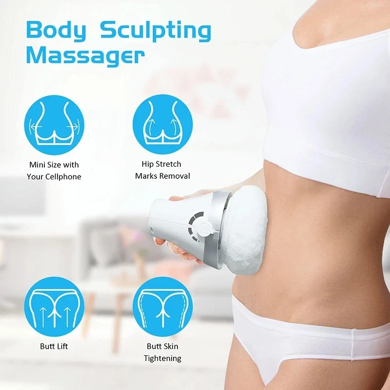 Body Sculpt Massager Fat Burner Body Management Massage Slimming Machine Tightening Belly Waist Handheld Electric Shaping Tool