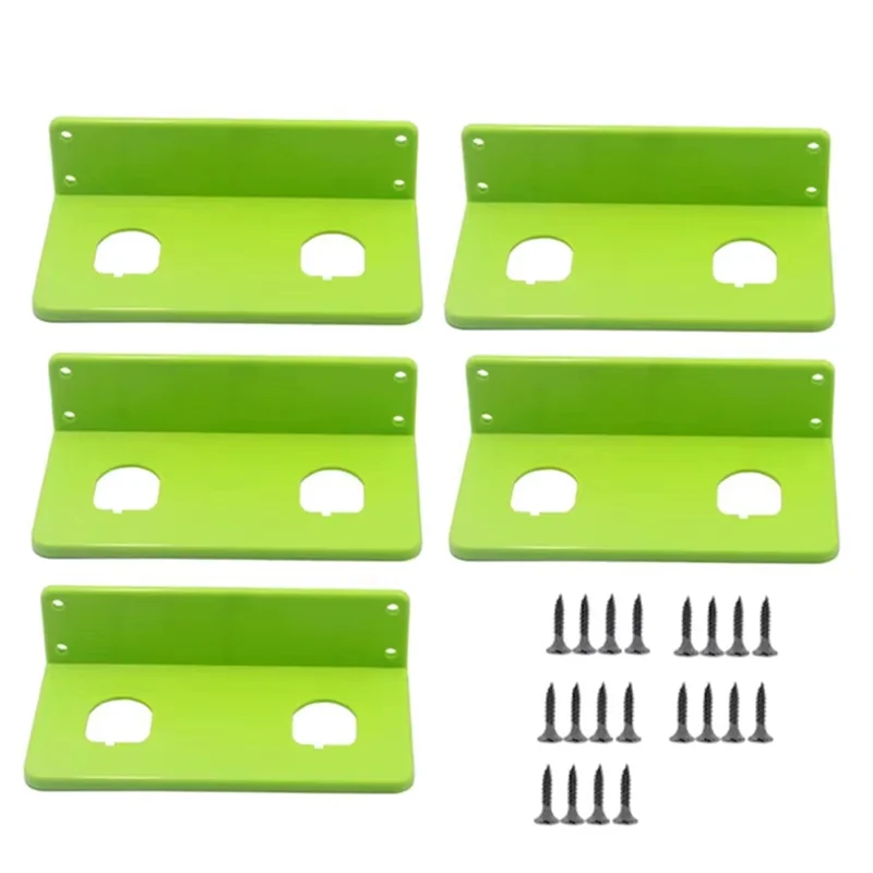

J1UL1N Wall Mount Holder For Ryobi 18V Nicd Li- Battery And Power Tools Plastic Drill Storage Hangers For Display Shelf